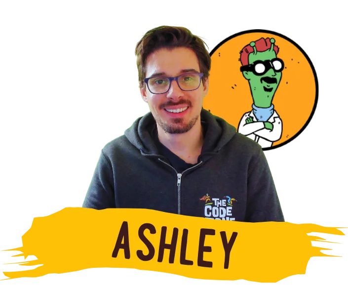 Ashley - Coding club mentor and CEO - for code club
